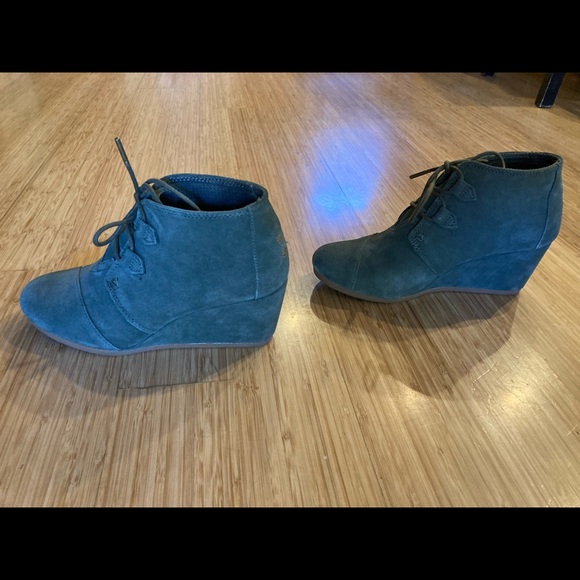 TOMS wedge bootie - Picture 2 of 5